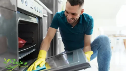 "Best commercial oven glass cleaner products lined up - Easy-Off, Bar Keepers Friend, and natural alternatives"