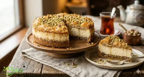 Baklava Cheesecake | Easy Recipe