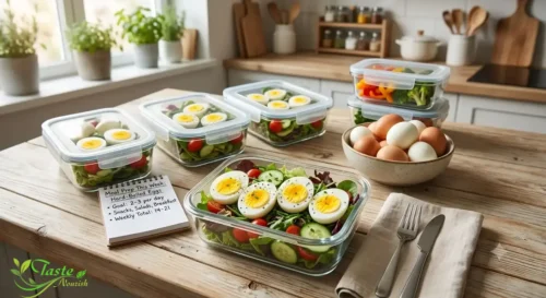 Hard boiled eggs for meal prep – how many eggs to eat per week for optimal health