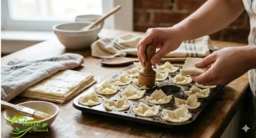 Crispy golden baked phyllo cups