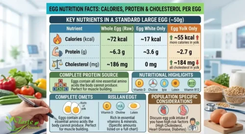 egg nutrition facts calories protein cholesterol per egg