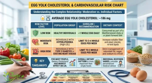egg yolk cholesterol and cardiovascular risk chart