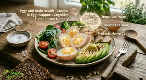 eggs and brain health — choline in eggs supports cognitive function and memory