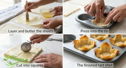 How to Make Phyllo Pastry Tart Shells (Step-by-Step)