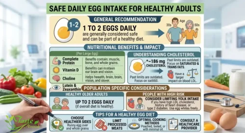 safe daily egg intake for healthy adults