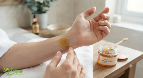 Patch testing raw honey