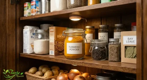 Turmeric for Hair: Turmeric powder stored