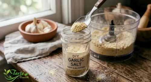 Finished DIY garlic salt