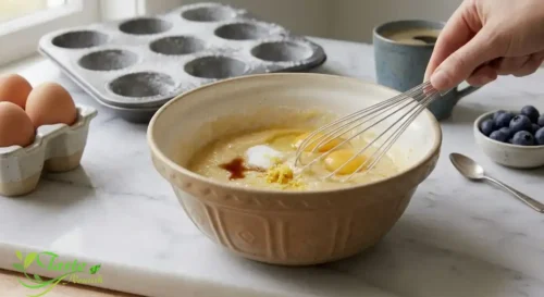Easy Blueberry Muffins Recipe (Tall, Bakery-Style Tops)