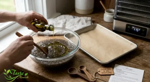 How to Make Chia Seed Crackers, Step by Step
