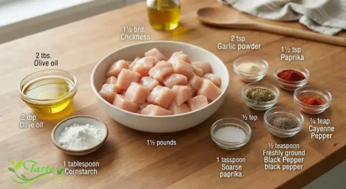 Baked Chicken Bites Recipe (High-Protein Party Appetizer)