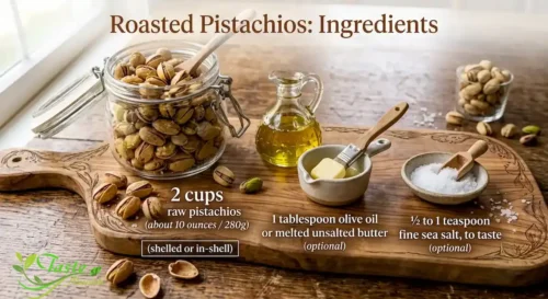 How to Roast Pistachios at Home: Ingredients