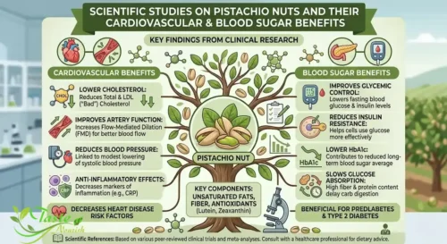 pistachio nuts and cardiovascular and blood sugar
