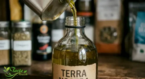 olive oil showing its natural golden-green color