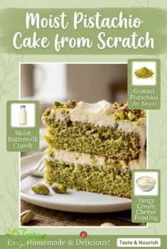 pistachio cake recipe from scratch