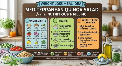 quinoa for weight loss: Quinoa salad or breakfast porridge