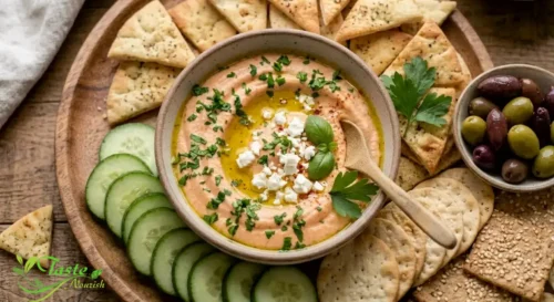 Roasted Red Pepper and Feta Dip Recipe (Easy 20-Minute Appetizer)