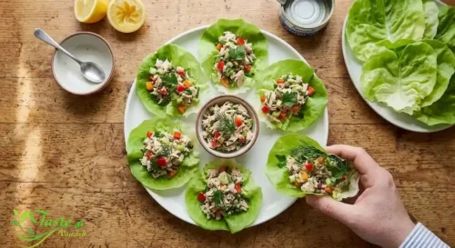 easy tuna salad lettuce wrap recipe 