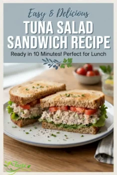 Easy tuna salad sandwich recipe