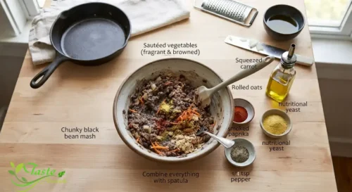 How to Make This Chia Seed Veggie Burger