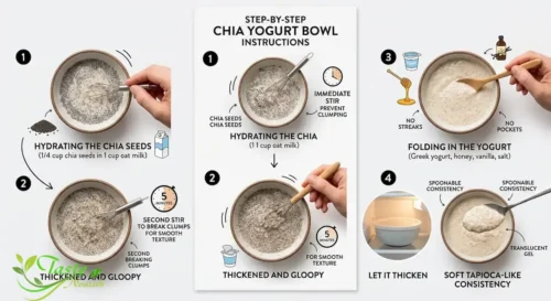 Chia Seed Yogurt Bowl: A Creamy