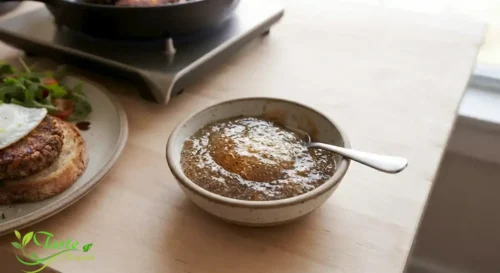 Chia Seed Veggie Burger Recipe: Chia seed egg binder gel 