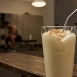 Banana Protein Shake Recipe: Thick, Creamy & High Protein Thick banana protein shake in a tall glass dusted with cinnamon